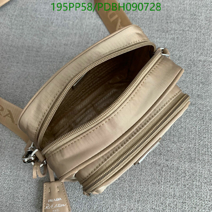 Prada Bag-(Mirror)-Diagonal-,Code:PDBH090728,$:195USD