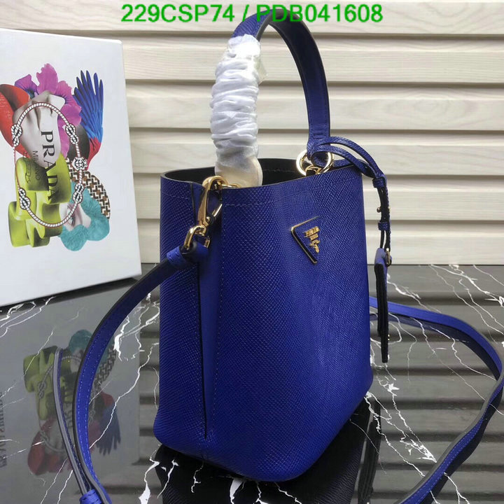 Prada Bag-(Mirror)-Diagonal-,Code: PDB041608,$: 229USD