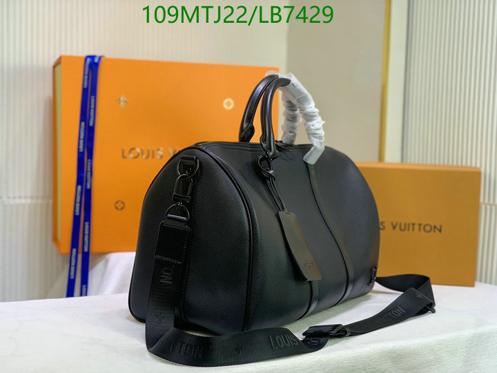 LV Bags-(4A)-Keepall BandouliRe 45-50-,Code: LB7429,$: 109USD