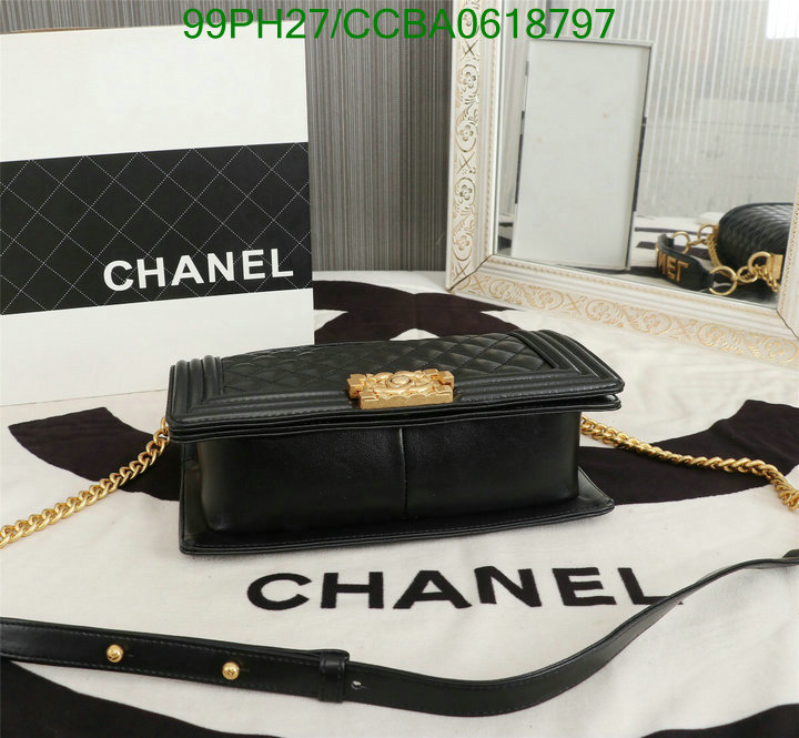 Chanel Bags ( 4A )-Le Boy,Code: CCBA0618797,$: 99USD