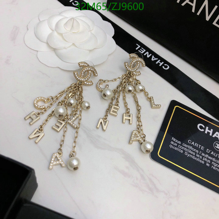 Jewelry-Chanel,Code: ZJ9600,$: 32USD