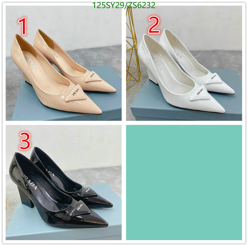 Women Shoes-Prada, Code: ZS6232,$: 125USD