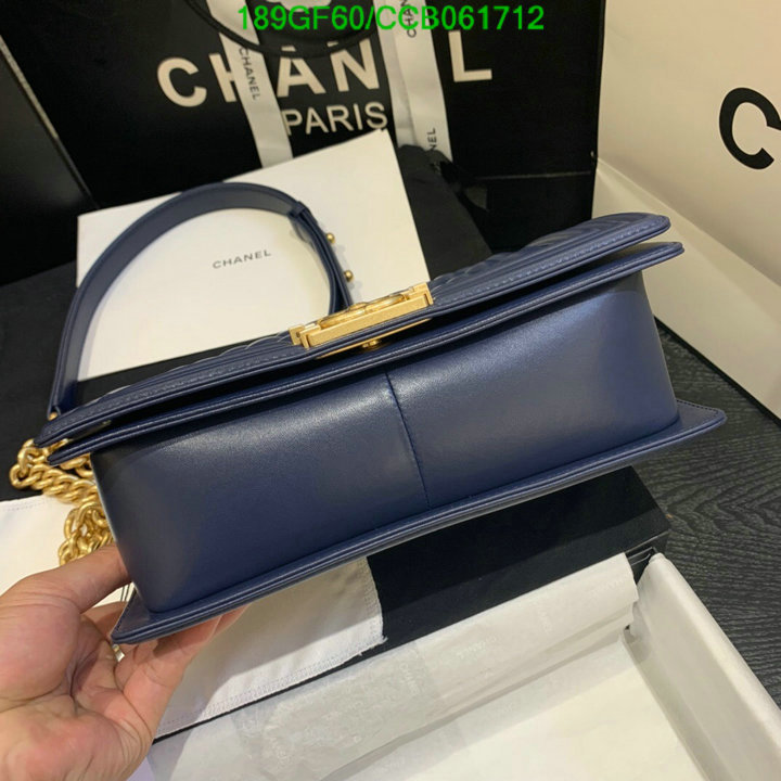 Chanel Bags -(Mirror)-Le Boy,Code: CCB061712,$: 189USD