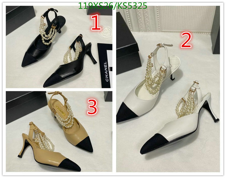 Women Shoes-Chanel,Code: KS5325,$: 119USD