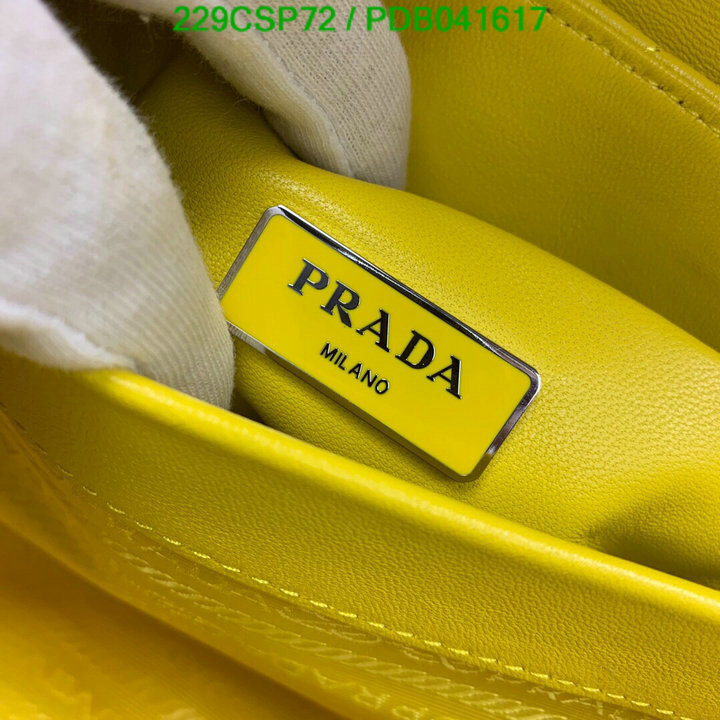 Prada Bag-(Mirror)-Diagonal-,Code: PDB041617,$: 229USD