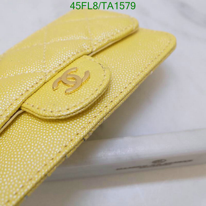 Chanel Bags ( 4A )-Wallet-,Code: TA1579,$: 45USD