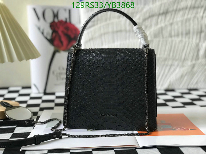 Bvlgari Bag-(4A)-Serpenti Forever,Code: YB3868,$: 129USD