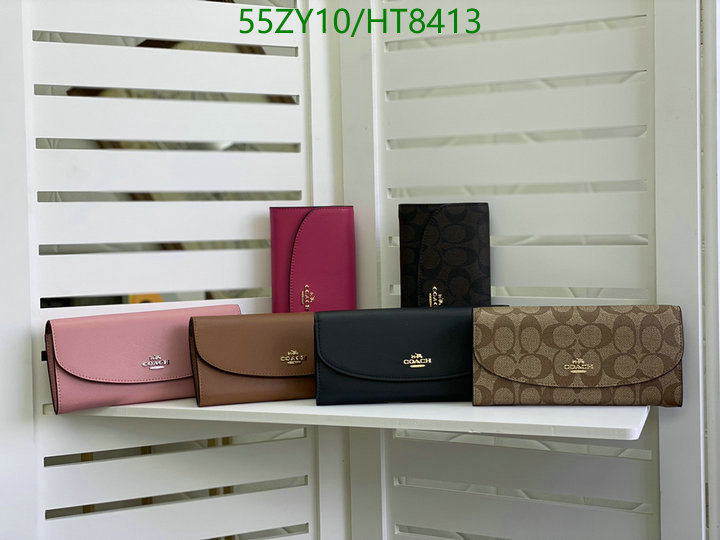 Coach Bag-(4A)-Wallet-,Code: HT8413,$: 55USD