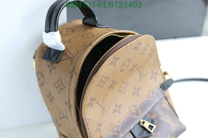 LV Bags-(4A)-Backpack-,Code: LB121403,$: 59USD