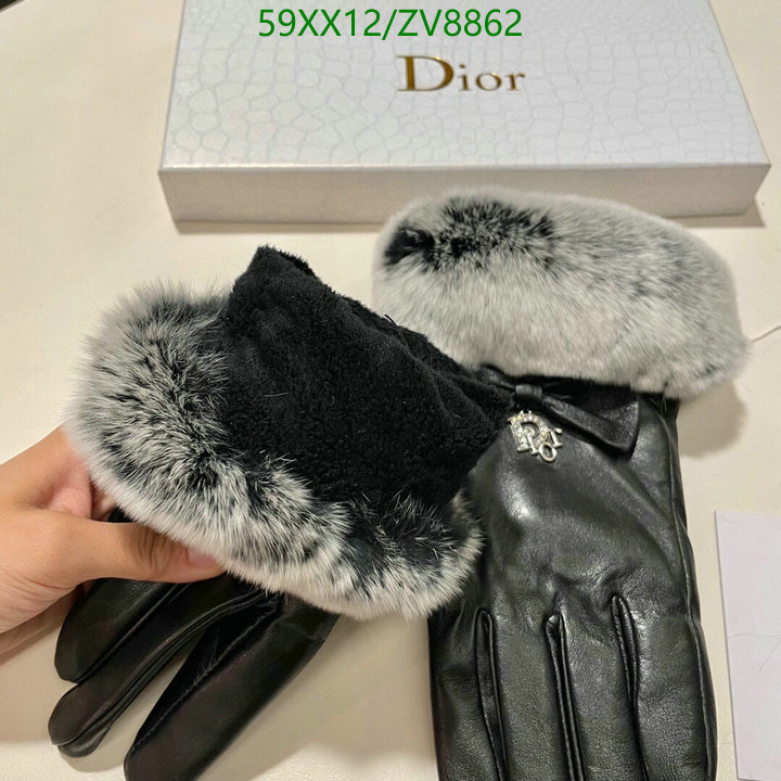 Gloves-Dior, Code: ZV8862,$: 59USD