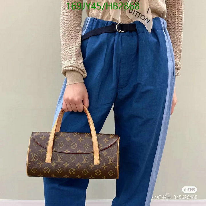LV Bags-(Mirror)-Handbag-,Code: HB2868,$: 169USD