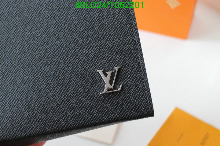 LV Bags-(Mirror)-Wallet-,Code: T062201,$: 89USD