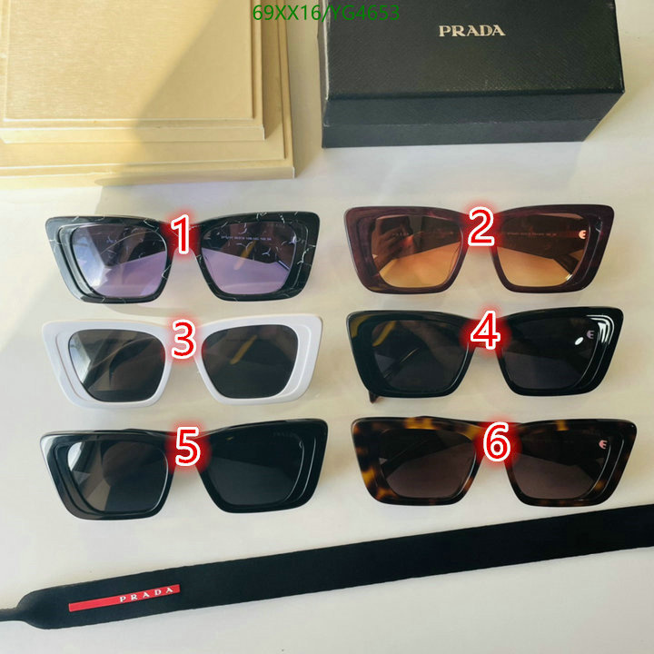 Glasses-Prada, Code: YG4653,$: 69USD