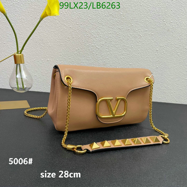 Valentino Bag-(4A)-LOC-V Logo ,Code: LB6263,$: 99USD