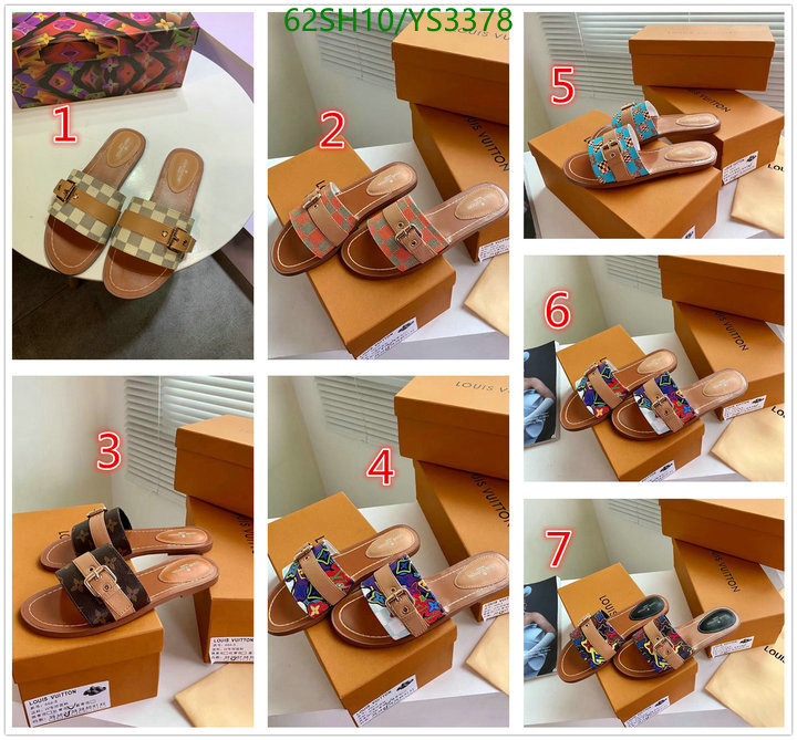 Women Shoes-LV, Code: YS3378,$: 62USD