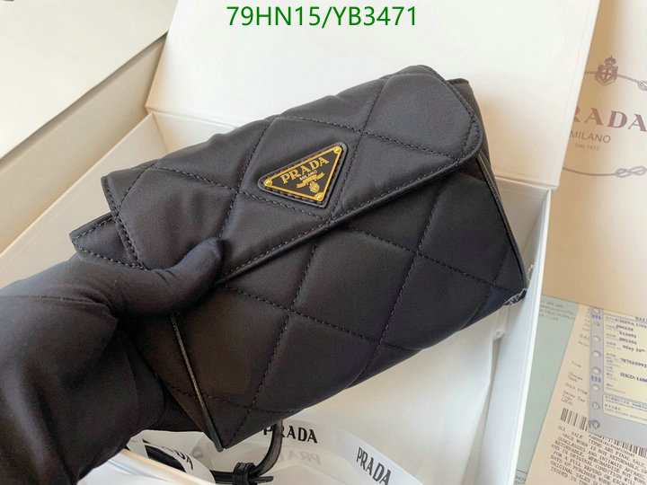 Prada Bag-(4A)-Diagonal-,Code: YB3471,$: 79USD