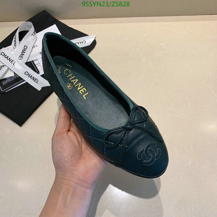 Chanel-Ballet Shoes,Code: ZS828,$: 95USD