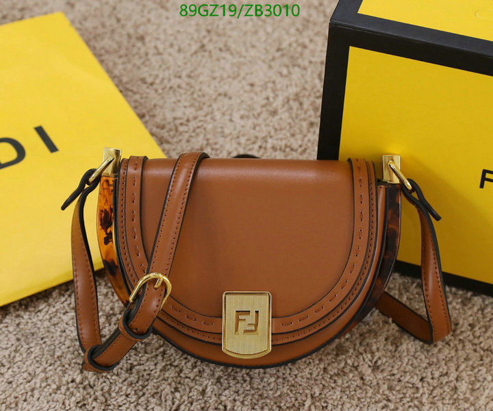 Fendi Bag-(4A)-Diagonal-,Code: ZB3010,$: 89USD