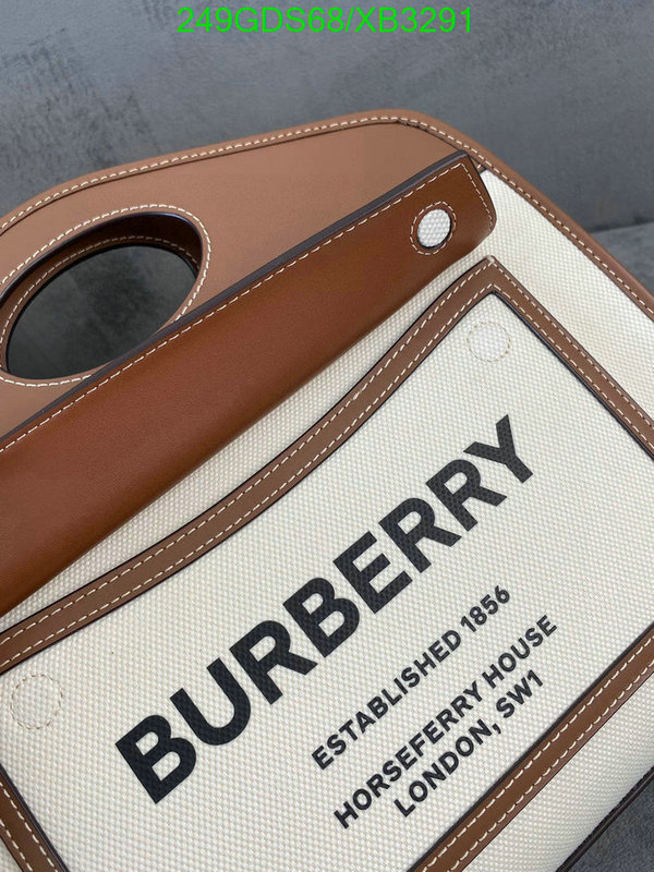 Burberry Bag-(Mirror)-Diagonal-,Code: XB3291,$: 249USD