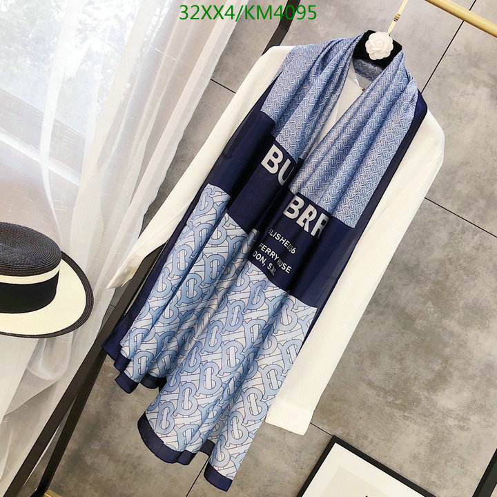 Scarf-Burberry, Code: KM4095,$: 32USD