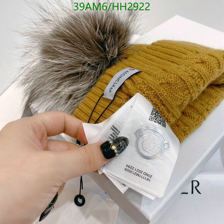 Cap -(Hat)-Moncler, Code: HH2922,$: 39USD