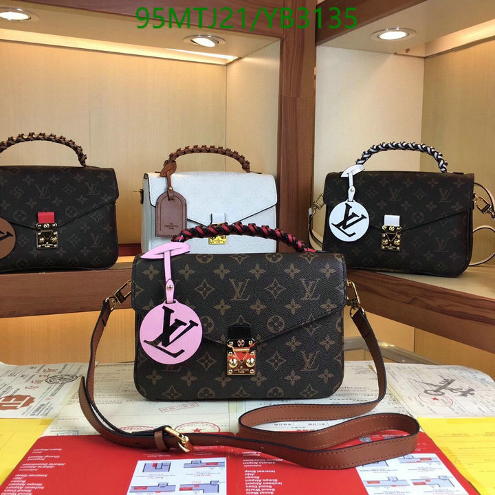 LV Bags-(4A)-Handbag Collection-,Code: YB3135,$: 95USD