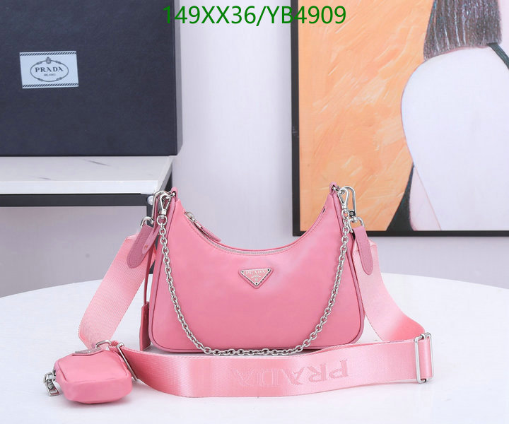 Prada Bag-(Mirror)-Re-Edition 2005,Code: YB4909,$: 149USD