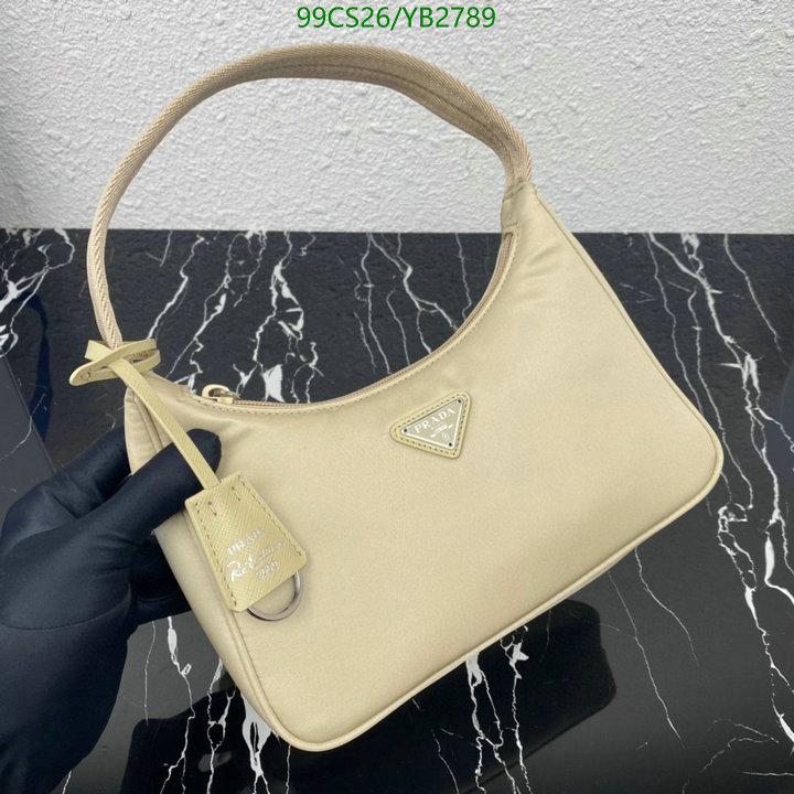 Prada Bag-(Mirror)-Re-Edition 2000,Code: YB2789,$: 99USD