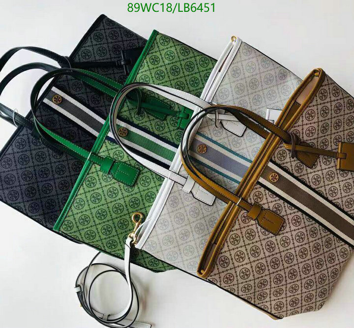 Tory Burch Bag-(4A)-Handbag-,Code: LB6451,$: 89USD