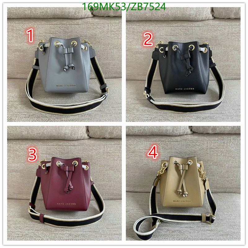 Marc Jacobs Bags -(Mirror)-Diagonal-,Code: ZB7524,$: 169USD