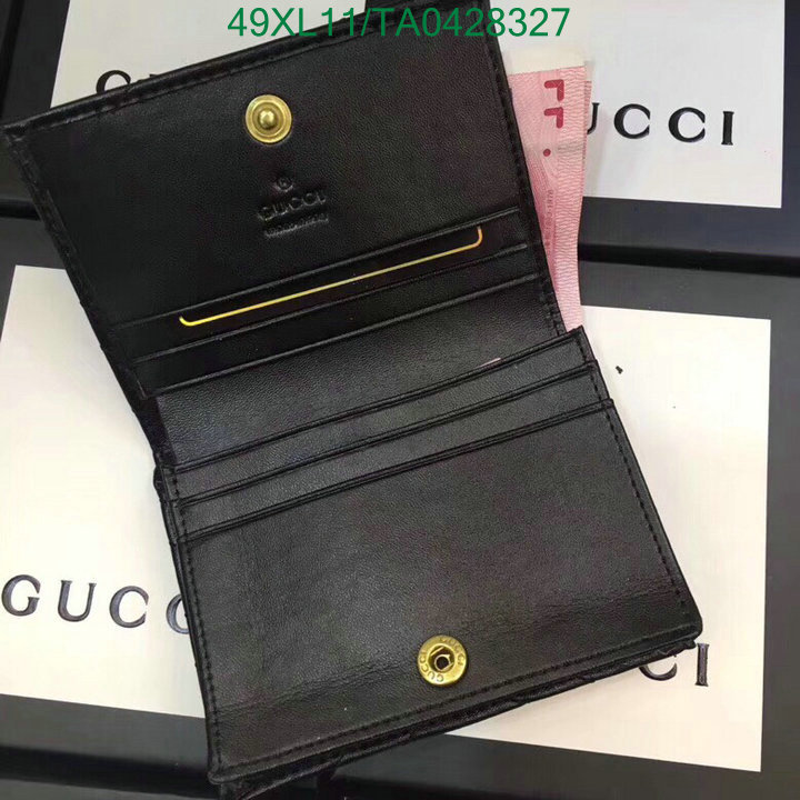 Gucci Bag-(4A)-Wallet-,Code:TA0428325,$: 49USD