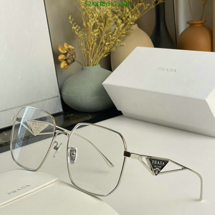 Glasses-Prada, Code: HG5808,$: 52USD