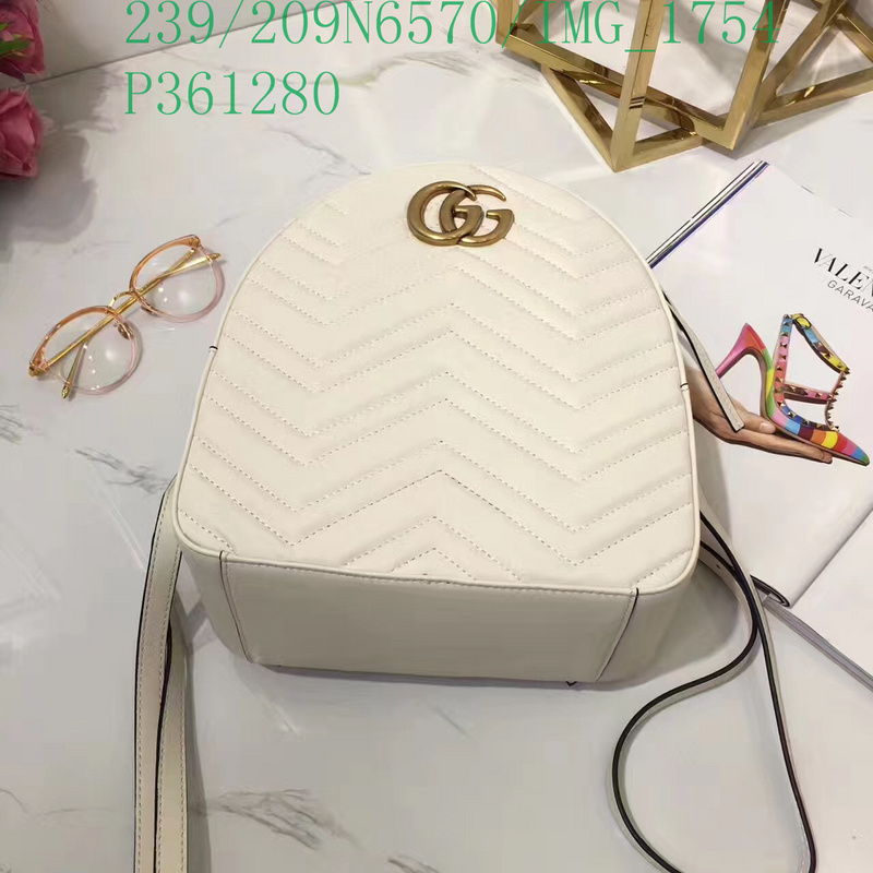 Gucci Bag-(Mirror)-Backpack-,Code: GGB112753,$: 239USD