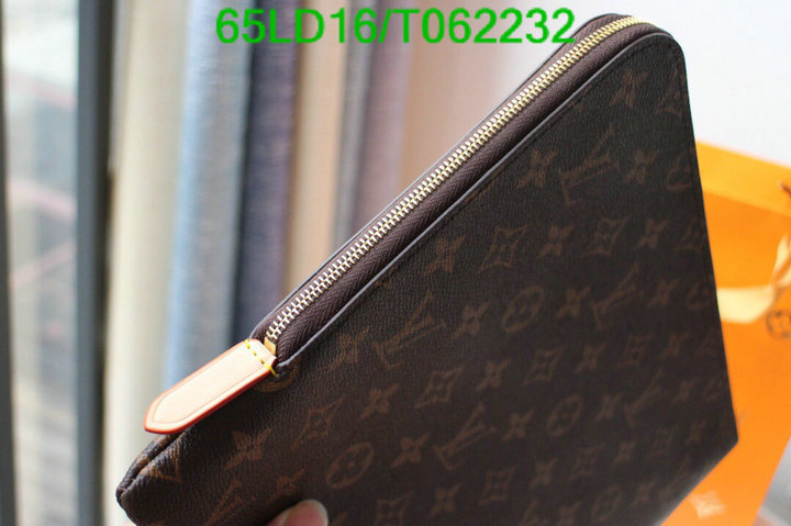 LV Bags-(Mirror)-Wallet-,Code: T062232,$: 65USD