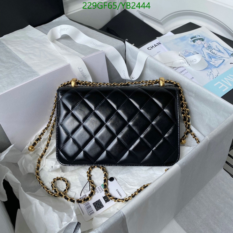 Chanel Bags -(Mirror)-Diagonal-,Code: YB2444,$: 229USD