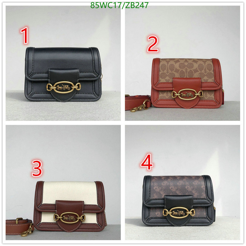 Coach Bag-(4A)-Diagonal-,Code: ZB247,$: 85USD