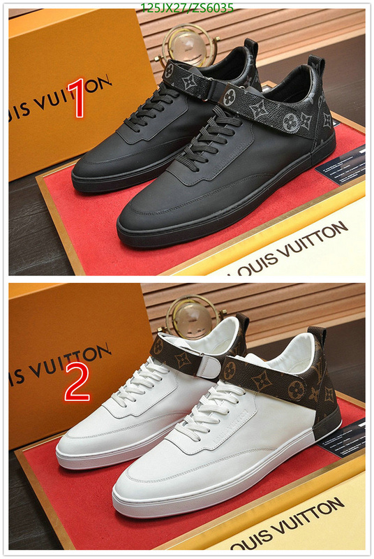 Men shoes-LV, Code: ZS6035,$: 125USD