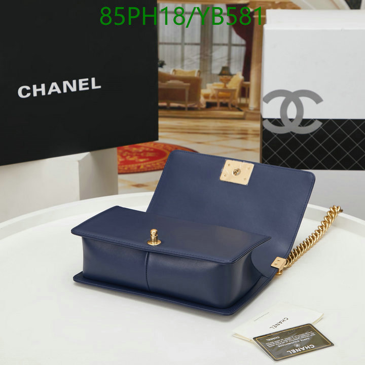 Chanel Bags ( 4A )-Le Boy,Code: YB581,$: 85USD