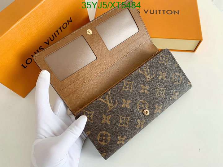 LV Bags-(4A)-Wallet-,Code: XT5484,$: 35USD