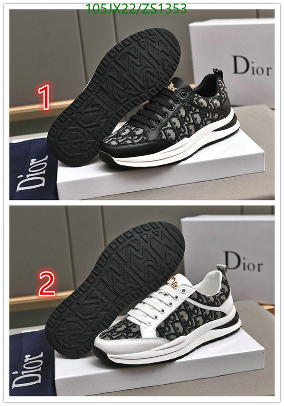 Men shoes-Dior, Code: ZS1353,$: 105USD