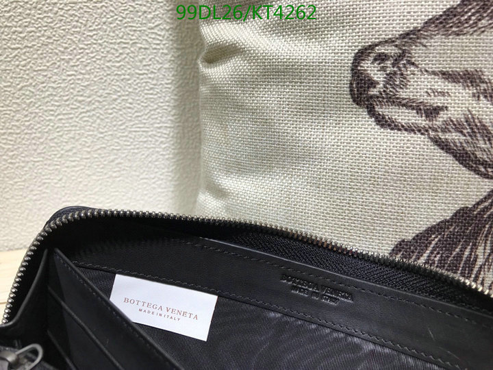 BV Bag-(Mirror)-Wallet-,Code: KT4262,$: 99USD
