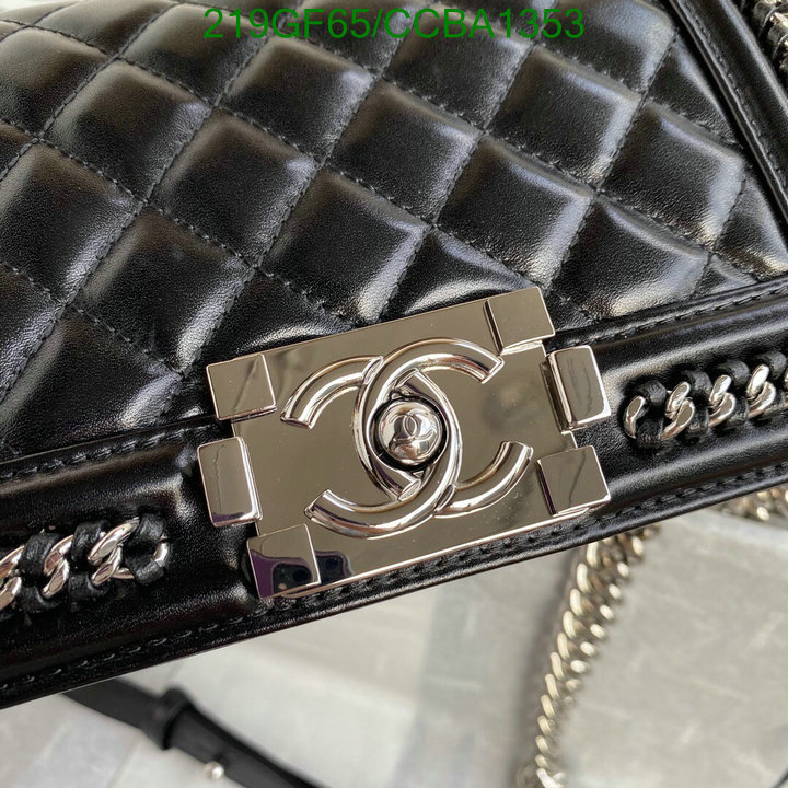 Chanel Bags -(Mirror)-Le Boy,Code: CCBA1353,$: 219USD