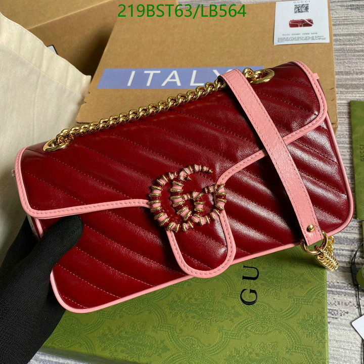 Gucci Bag-(Mirror)-Marmont,Code: LB564,$: 219USD