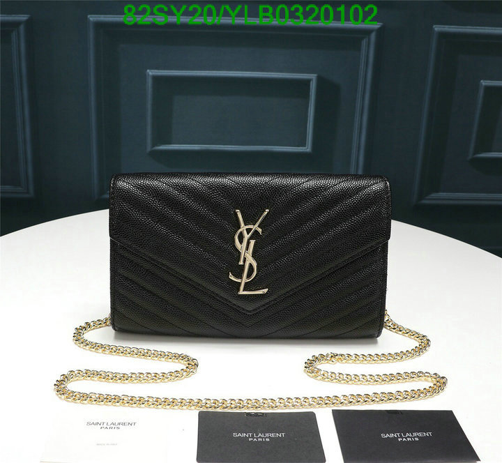 YSL Bag-(4A)-LouLou Series,Code: YLB0320102,$: 82USD