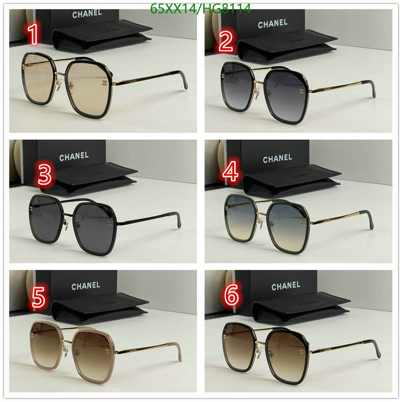 Glasses-Chanel,Code: HG8114,$: 65USD