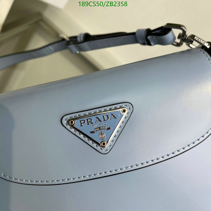 Prada Bag-(Mirror)-Cleo,Code: ZB2358,$: 189USD