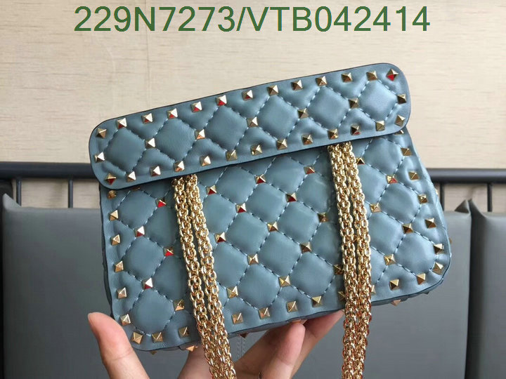 Valentino Bag-(Mirror)-Rockstud Spike,Code: VTB042414,$:229USD