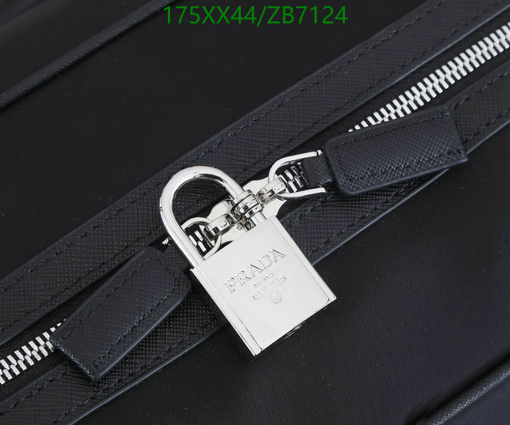 Prada Bag-(Mirror)-Handbag-,Code: ZB7124,$: 175USD