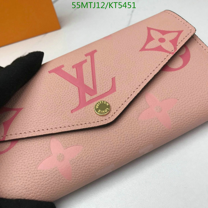 LV Bags-(4A)-Wallet-,Code: KT5451,$: 55USD