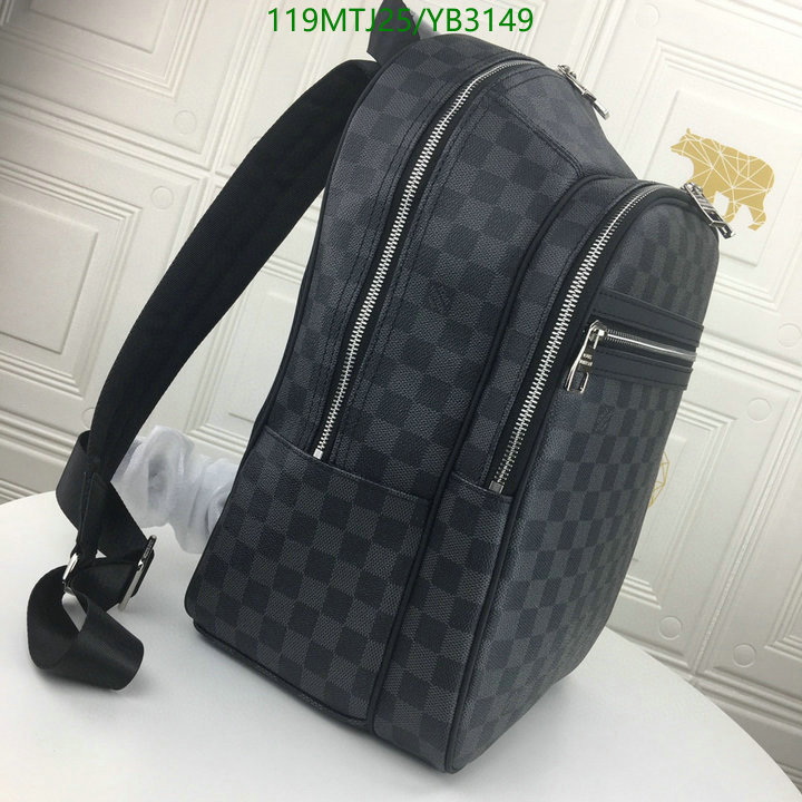 LV Bags-(4A)-Backpack-,Code: YB3149,$: 119USD